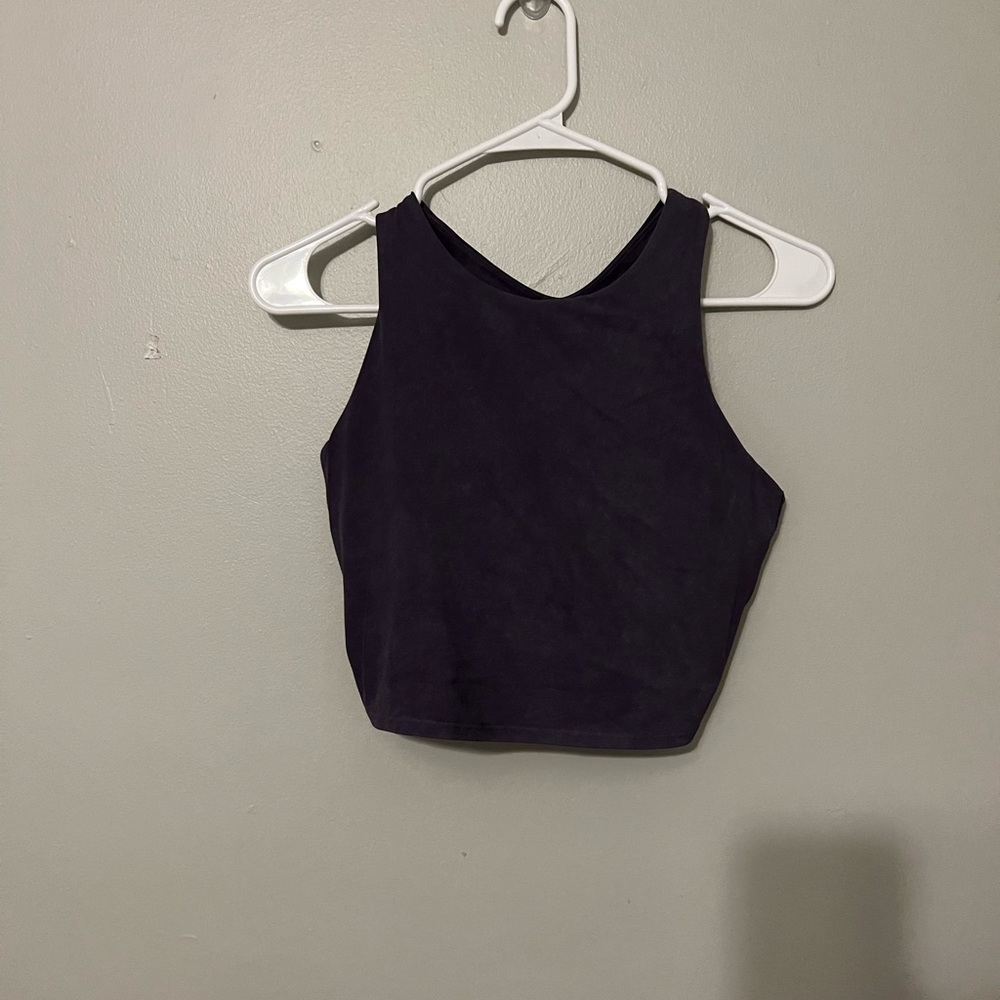Athleta Deep Purple Racerback Bra